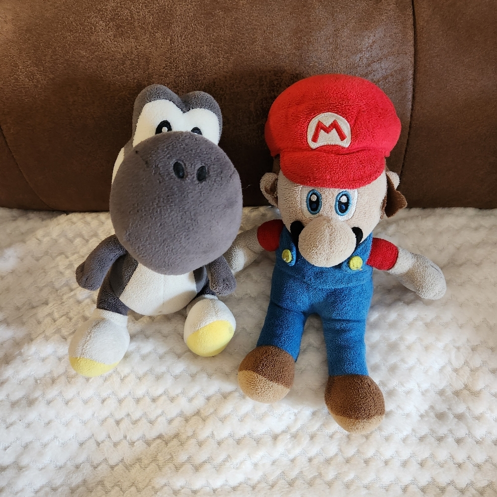 Super Mario Plushies